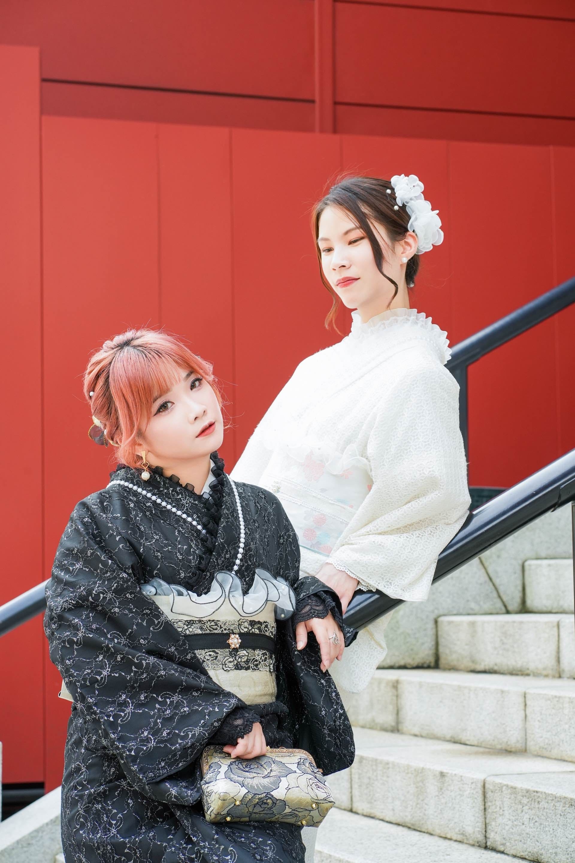 雙人和洋和服方案(含髮型)