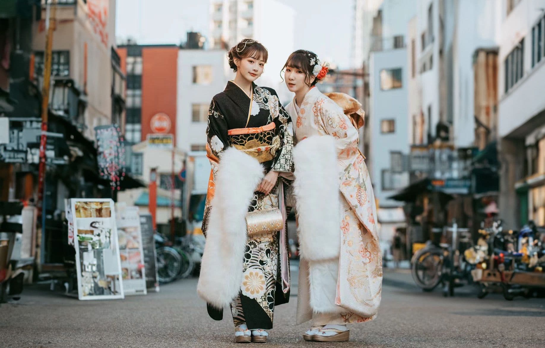 Luxury Silk Furisode Kimono Plan