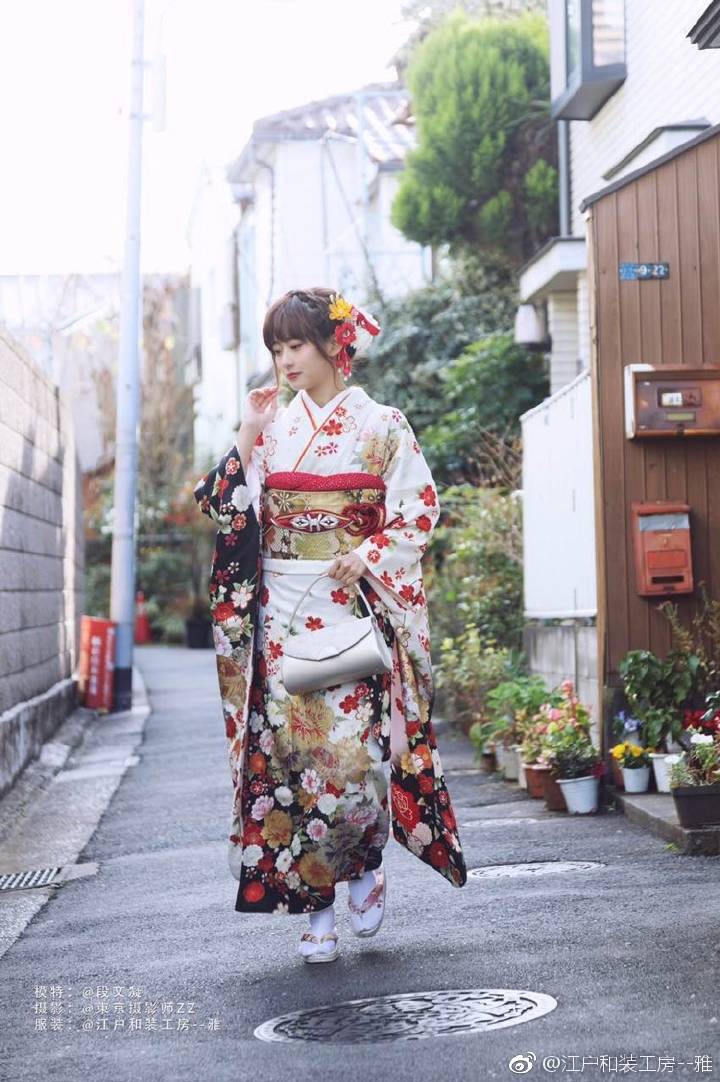 Luxury Silk Furisode Kimono Plan(included premier hair set)｜Kimono ...